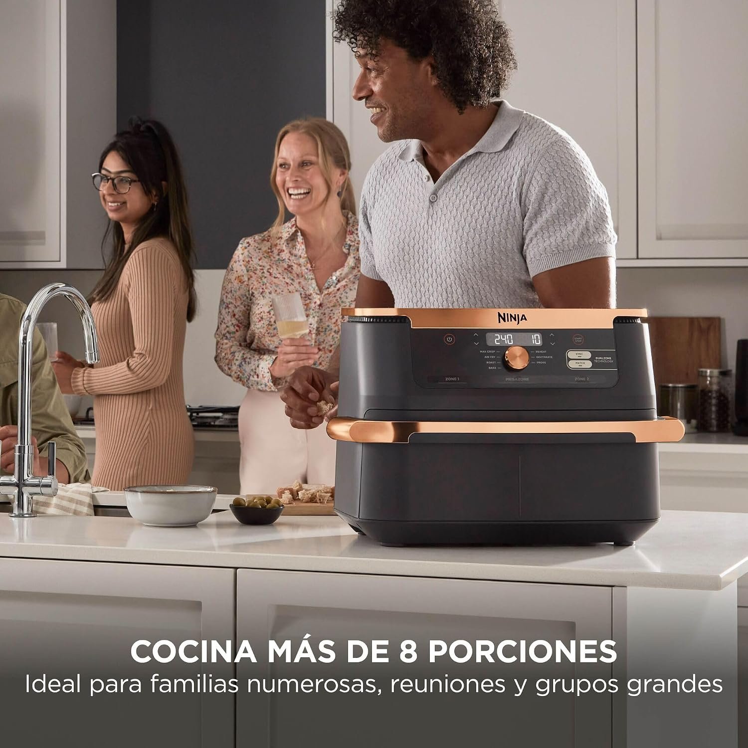 Ninja Foodi FlexDrawer freidora de aire Dual Zone 10,4L